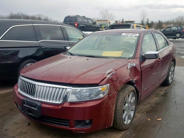 3LNHM26196R623723 - 2006 LINCOLN ZEPHYR RED photo 2