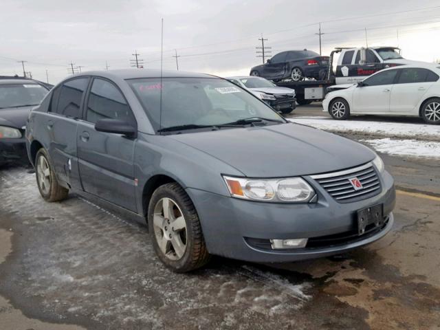 1G8AL55B07Z168126 - 2007 SATURN ION LEVEL GRAY photo 1