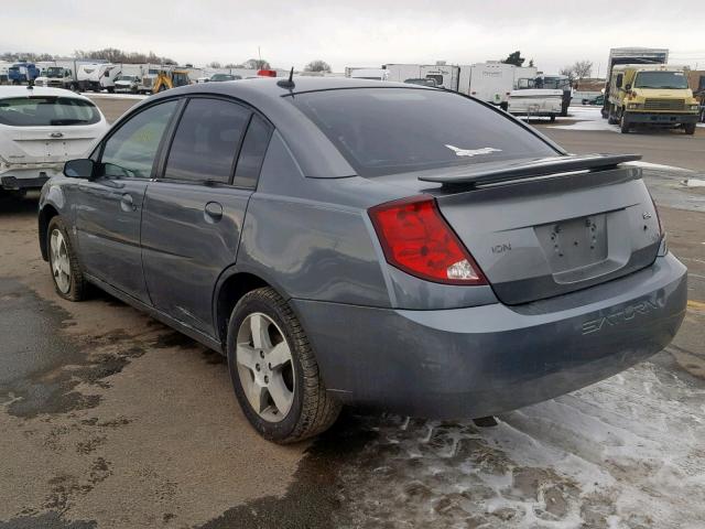 1G8AL55B07Z168126 - 2007 SATURN ION LEVEL GRAY photo 3