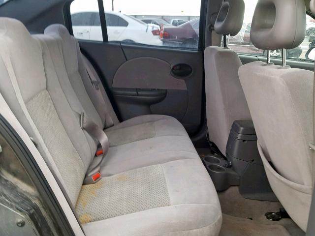 1G8AL55B07Z168126 - 2007 SATURN ION LEVEL GRAY photo 6