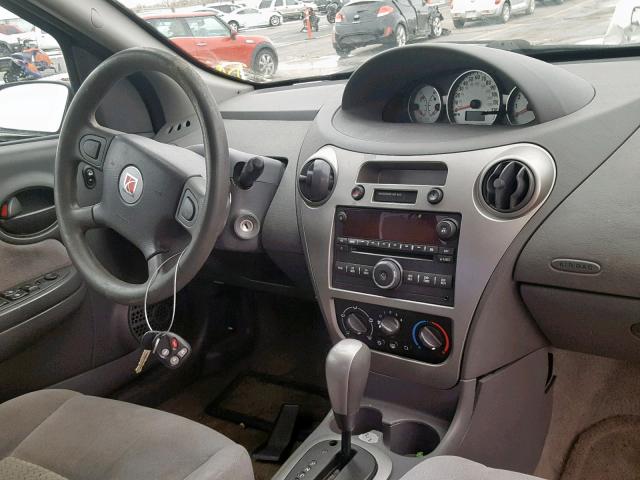 1G8AL55B07Z168126 - 2007 SATURN ION LEVEL GRAY photo 9