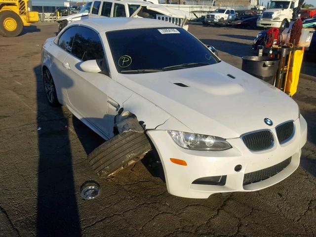 WBSDX9C51BE584304 - 2011 BMW M3 WHITE photo 1