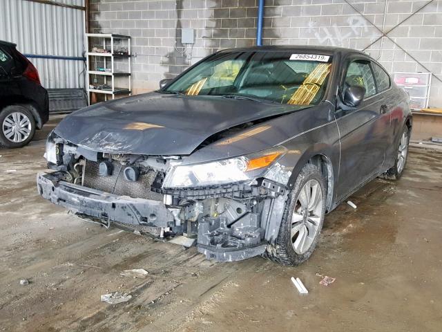 1HGCS1B85CA009759 - 2012 HONDA ACCORD EXL GRAY photo 2