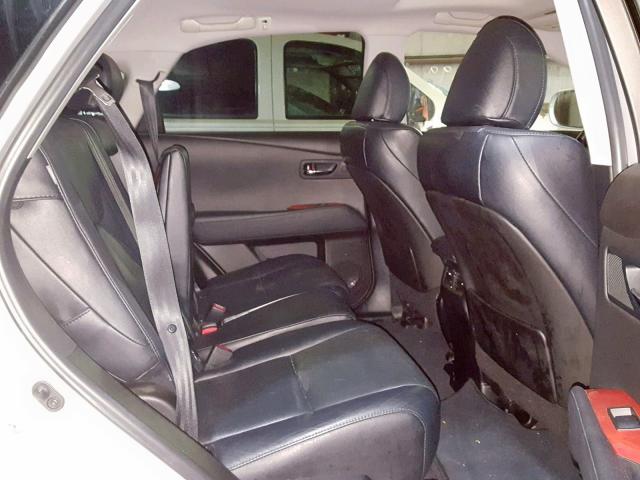 2T2BK1BA5BC093116 - 2011 LEXUS RX 350 SILVER photo 6