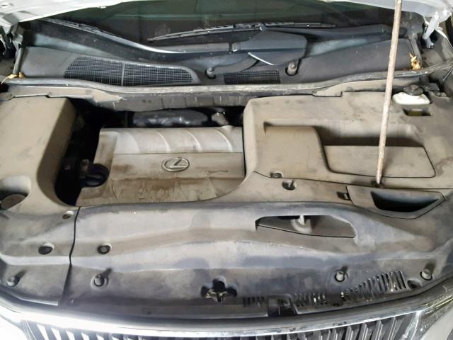 2T2BK1BA5BC093116 - 2011 LEXUS RX 350 SILVER photo 7