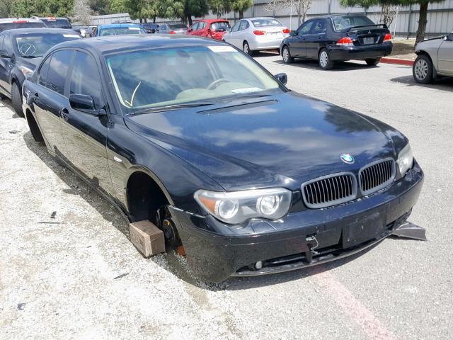 WBAGN63433DR08759 - 2003 BMW 745 LI BLACK photo 1