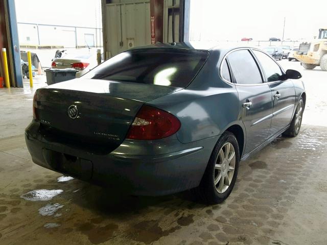 2G4WE587261221277 - 2006 BUICK LACROSSE C GREEN photo 4