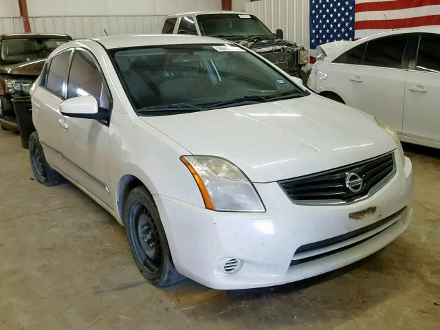 3N1AB6APXBL637564 - 2011 NISSAN SENTRA 2.0 WHITE photo 1