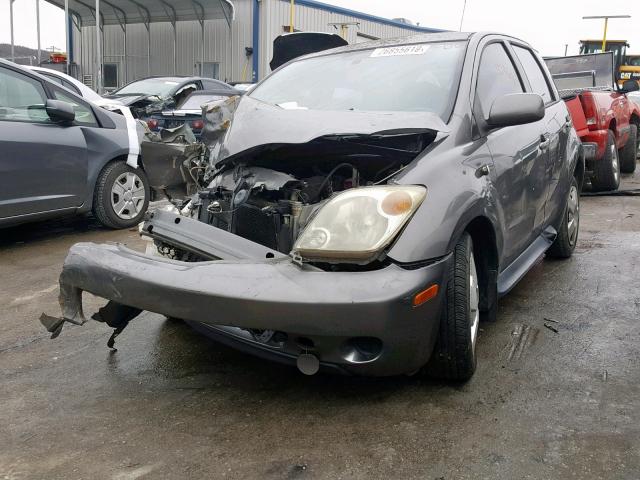 JTKKT624650106083 - 2005 TOYOTA SCION XA GRAY photo 2