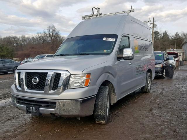 1N6AF0LY0CN110376 - 2012 NISSAN NV 2500 SILVER photo 2