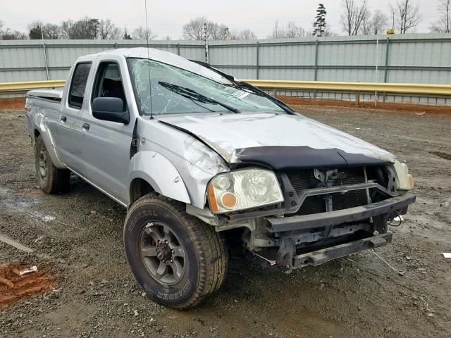 1N6ED29Y74C447649 - 2004 NISSAN FRONTIER C SILVER photo 1