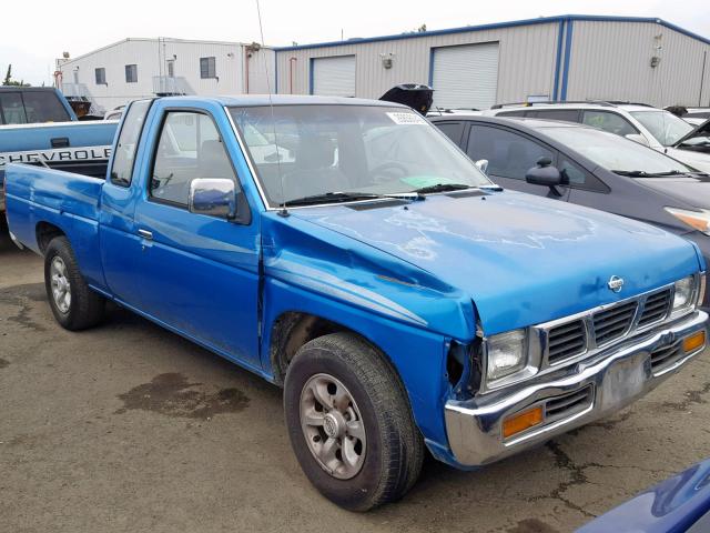 1N6SD16S9VC311764 - 1997 NISSAN TRUCK KING BLUE photo 1