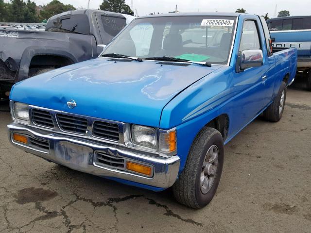 1N6SD16S9VC311764 - 1997 NISSAN TRUCK KING BLUE photo 2