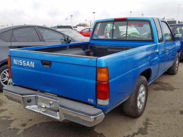 1N6SD16S9VC311764 - 1997 NISSAN TRUCK KING BLUE photo 4