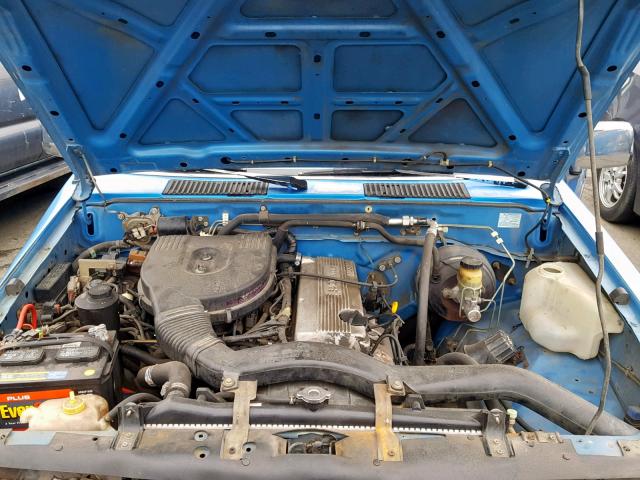 1N6SD16S9VC311764 - 1997 NISSAN TRUCK KING BLUE photo 7