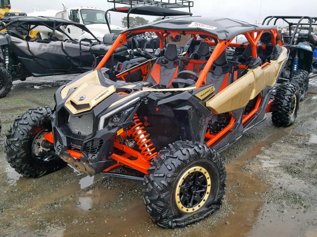 3JBVNAW25HK000380 - 2017 CAN-AM MAVERICK X GOLD photo 2