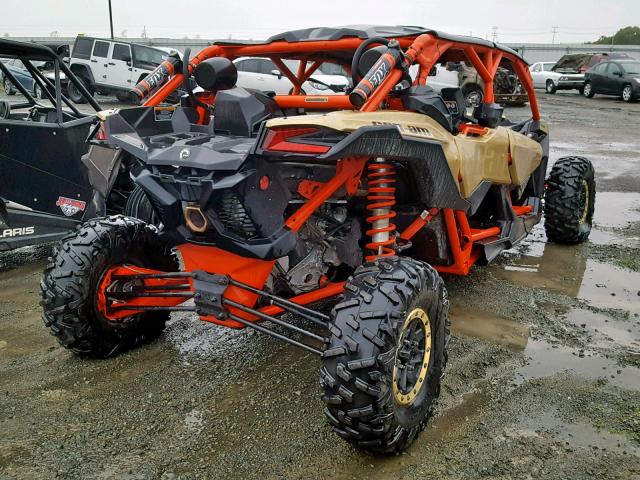 3JBVNAW25HK000380 - 2017 CAN-AM MAVERICK X GOLD photo 4