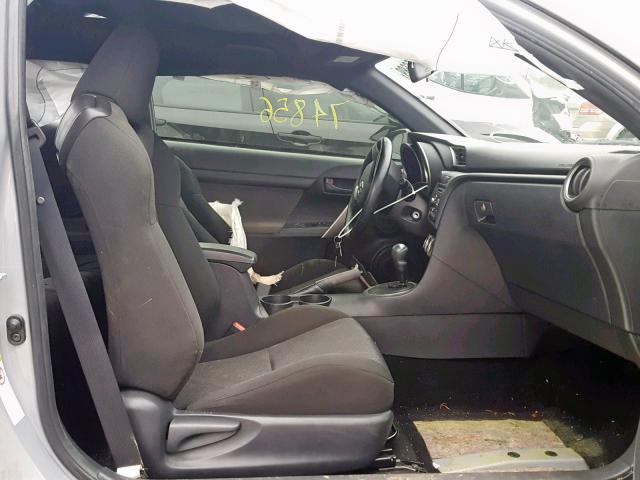 JTKJF5C74D3056724 - 2013 TOYOTA SCION TC ვერცხლისფერი ფოტო 5