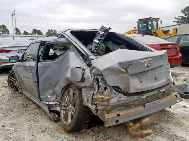 JTKJF5C74D3056724 - 2013 TOYOTA SCION TC ვერცხლისფერი ფოტო 9