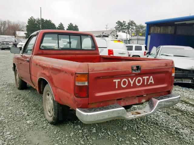 4TARN81P4PZ095800 - 1993 TOYOTA PICKUP 1/2 BURGUNDY photo 3