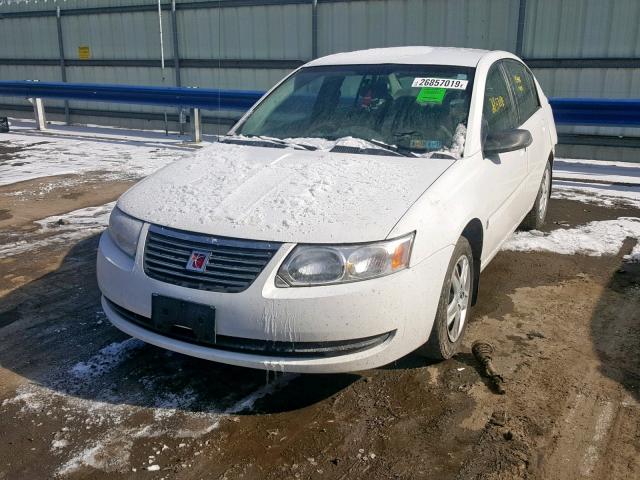 1G8AJ55FX7Z164657 - 2007 SATURN ION LEVEL WHITE photo 2