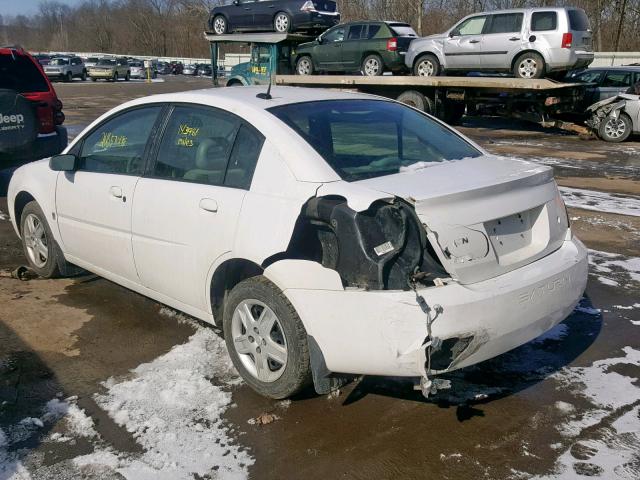 1G8AJ55FX7Z164657 - 2007 SATURN ION LEVEL WHITE photo 3