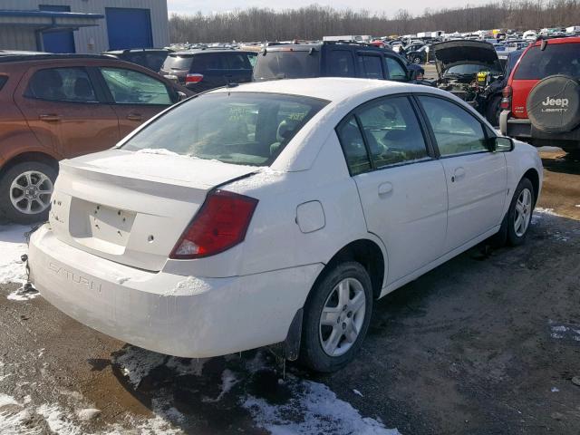 1G8AJ55FX7Z164657 - 2007 SATURN ION LEVEL WHITE photo 4