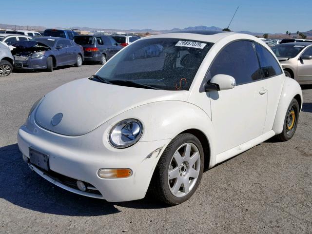 3VWDD21C33M436771 - 2003 VOLKSWAGEN NEW BEETLE Weiß Foto 2