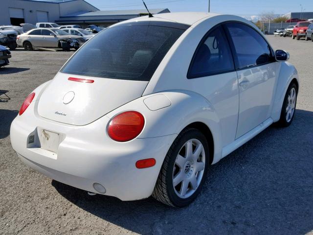 3VWDD21C33M436771 - 2003 VOLKSWAGEN NEW BEETLE Weiß Foto 4