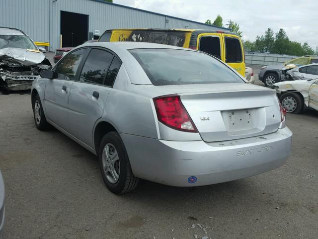 1G8AG52F75Z157018 - 2005 SATURN ION LEVEL SILVER photo 3