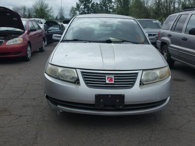 1G8AG52F75Z157018 - 2005 SATURN ION LEVEL SILVER photo 9