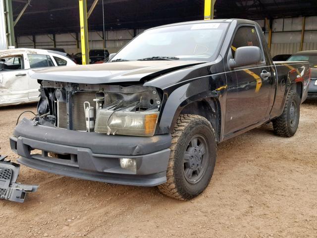 1GCCS249188212026 - 2008 CHEVROLET COLORADO L BLACK photo 2