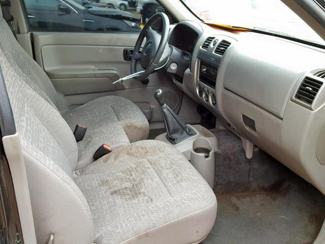 1GCCS249188212026 - 2008 CHEVROLET COLORADO L BLACK photo 5