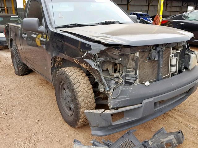 1GCCS249188212026 - 2008 CHEVROLET COLORADO L BLACK photo 9