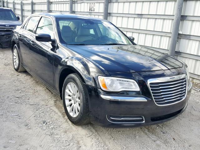 2C3CCAAGXEH127710 - 2014 CHRYSLER 300 BLACK photo 1