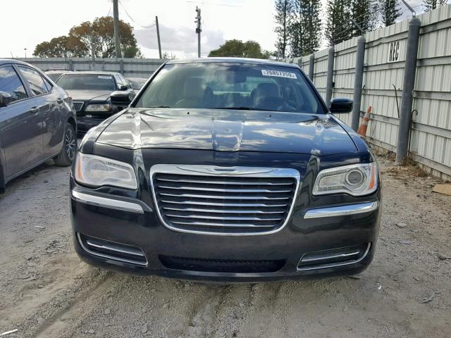 2C3CCAAGXEH127710 - 2014 CHRYSLER 300 BLACK photo 9