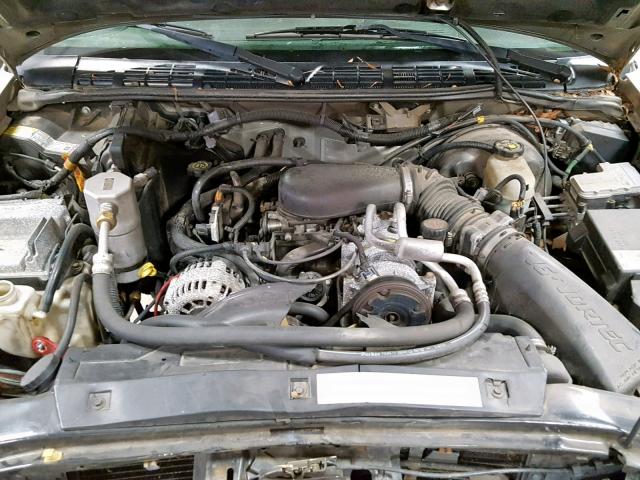 1GKCT18W91K127603 - 2001 GMC JIMMY SILVER photo 7