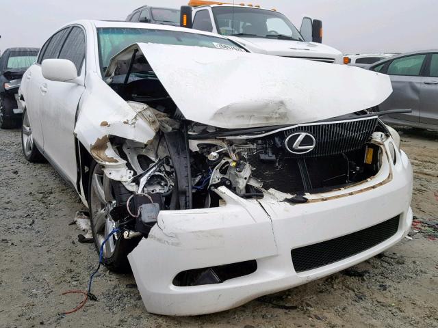 JTHBE96S570024732 - 2007 LEXUS GS 350 WHITE photo 1