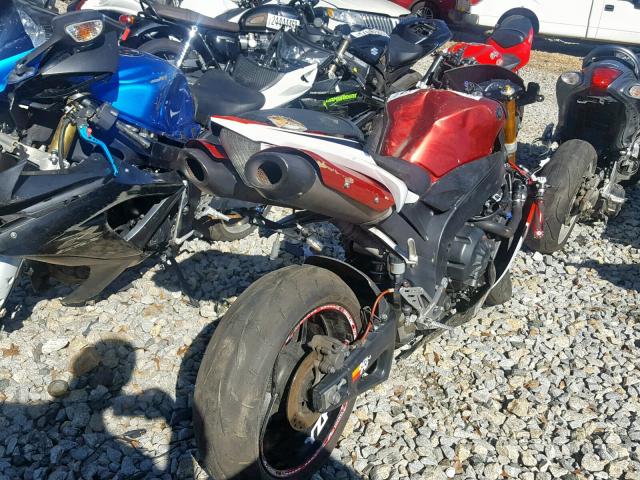 JYARN20EX7A006064 - 2007 YAMAHA YZFR1 RED photo 4