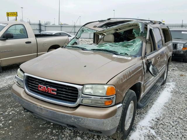 1GKFK16Z74R139385 - 2004 GMC YUKON XL K TAN photo 2