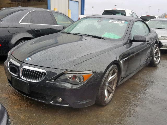 WBAEK13486CN79800 - 2006 BMW 650 I BLACK photo 2