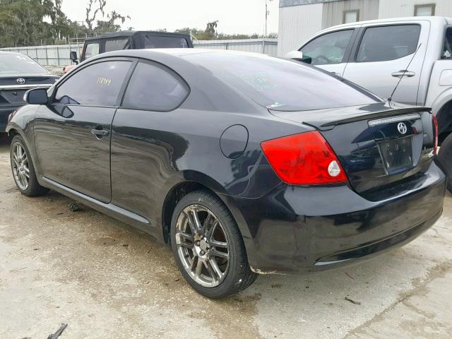 JTKDE177050016310 - 2005 TOYOTA SCION TC შავი ფოტო 3