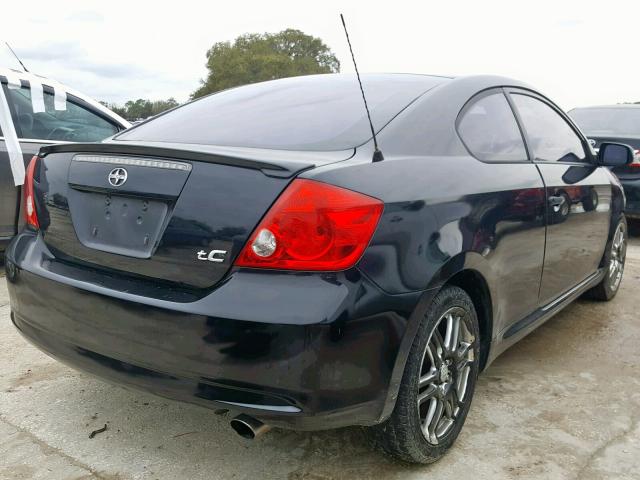JTKDE177050016310 - 2005 TOYOTA SCION TC შავი ფოტო 4