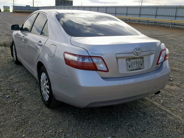 4T1BB46K89U106037 - 2009 TOYOTA CAMRY HYBR SILVER photo 3