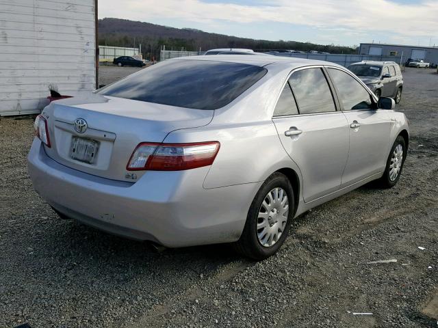 4T1BB46K89U106037 - 2009 TOYOTA CAMRY HYBR SILVER photo 4