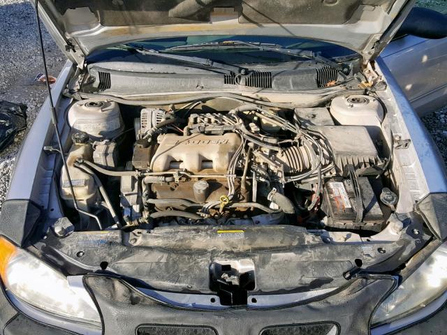 1G2NF52E94M550763 - 2004 PONTIAC GRAND AM S GRAY photo 7