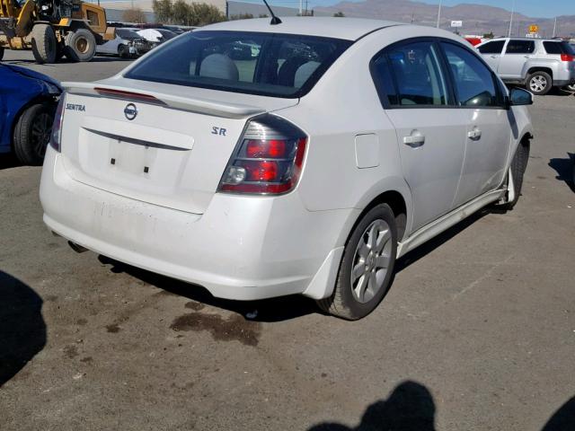 3N1AB6AP2BL627983 - 2011 NISSAN SENTRA 2.0 SILVER photo 4