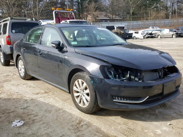 1VWAT7A38EC087193 - 2014 VOLKSWAGEN PASSAT S BLACK photo 1