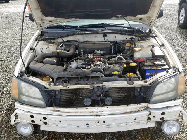 4S3BH665526628434 - 2002 SUBARU LEGACY OUT WHITE photo 7