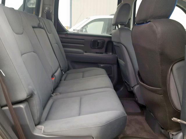 2HJYK16208H503672 - 2008 HONDA RIDGELINE GRAY photo 6